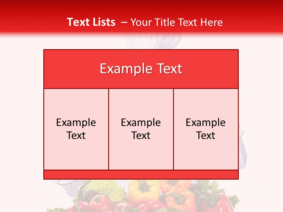 Modern Diet Staff PowerPoint Template