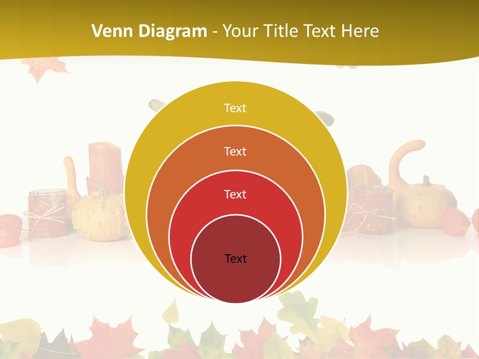 Green Foliage Isolated PowerPoint Template