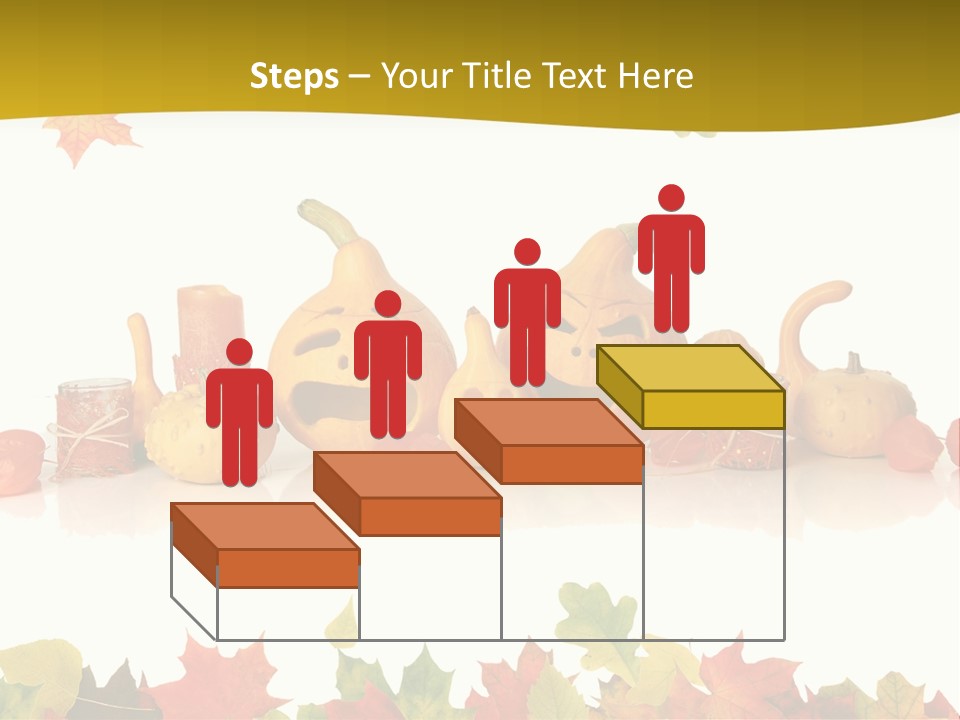 Green Foliage Isolated PowerPoint Template