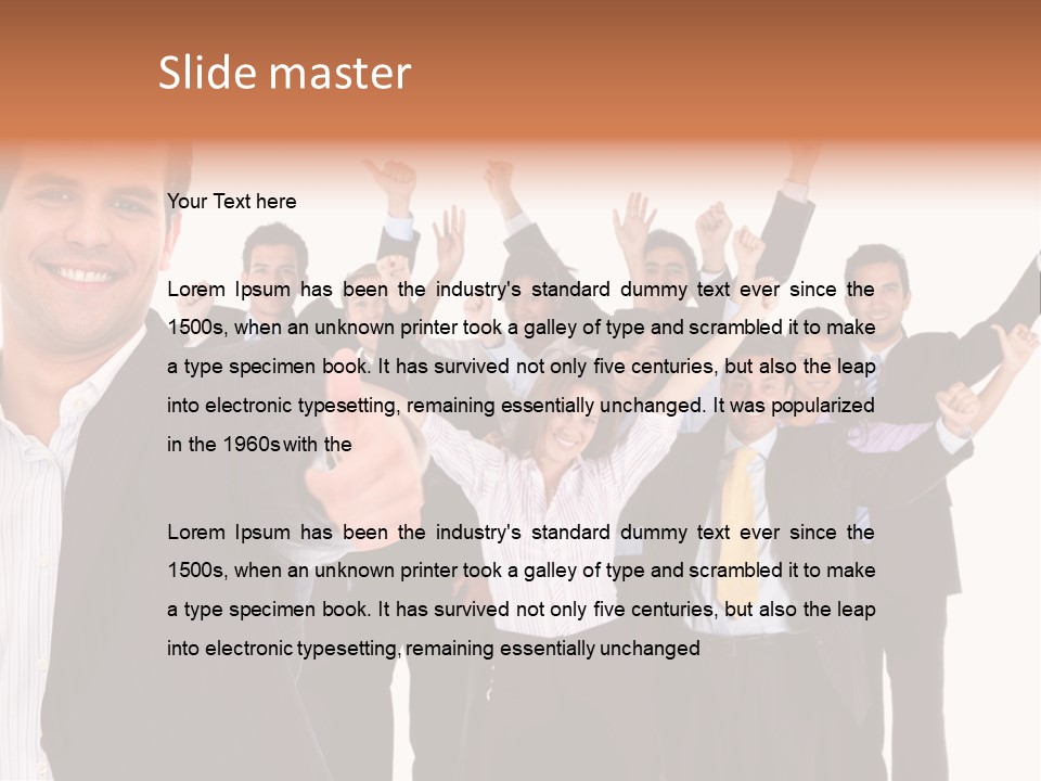 Leading Like Guy PowerPoint Template