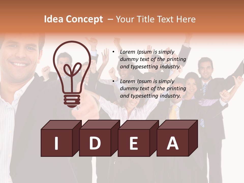 Leading Like Guy PowerPoint Template