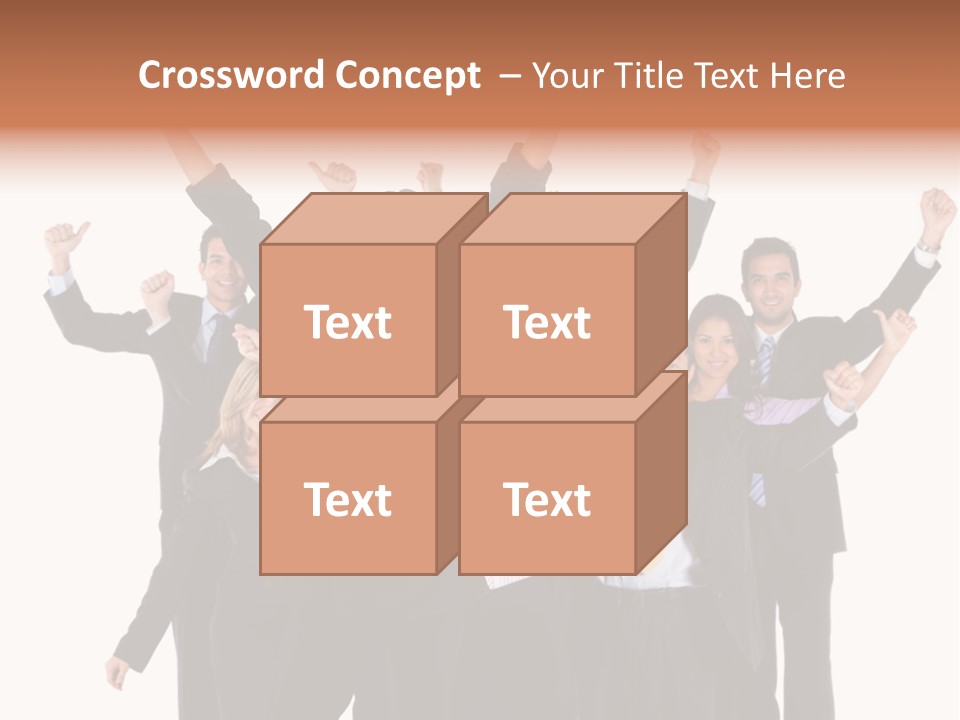 Person Workers Group PowerPoint Template