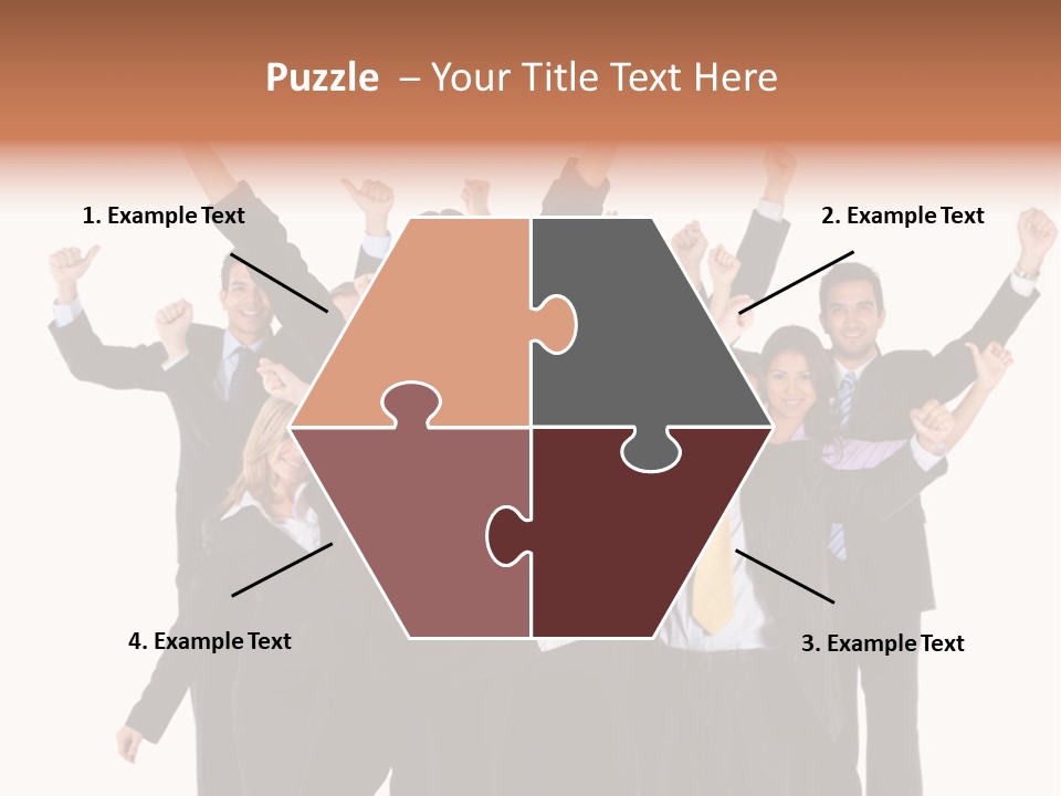 Person Workers Group PowerPoint Template