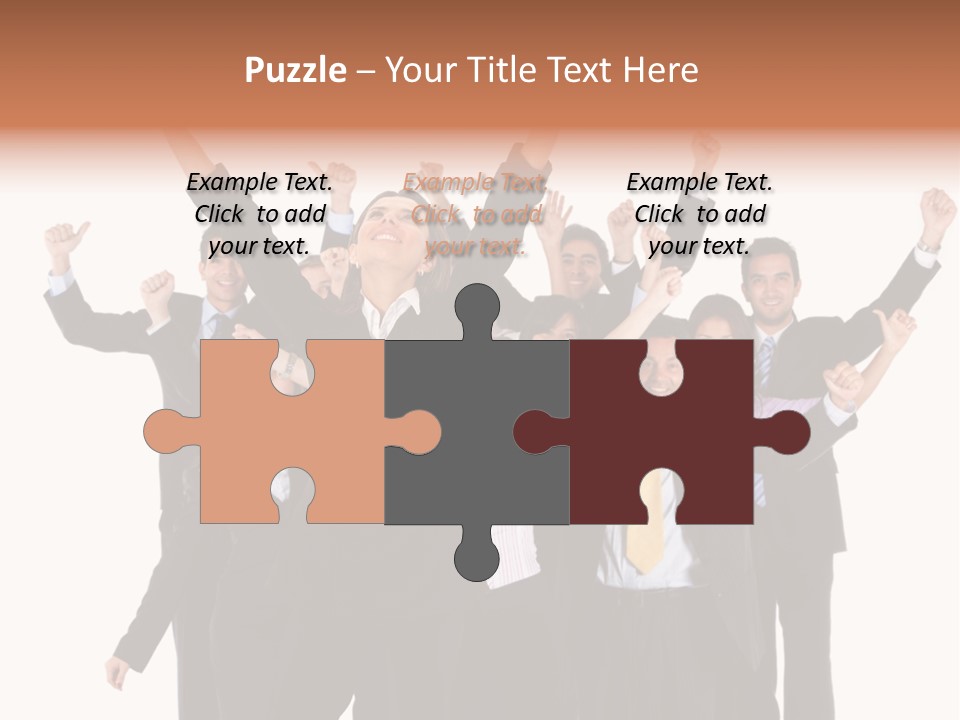 Person Workers Group PowerPoint Template