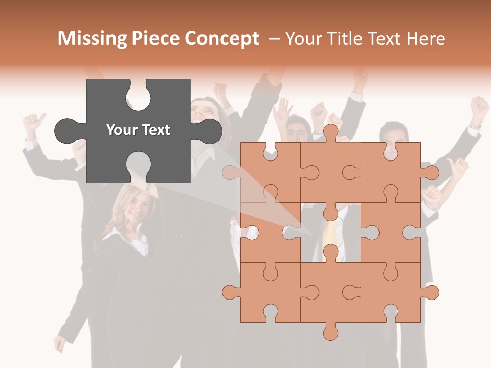 Person Workers Group PowerPoint Template