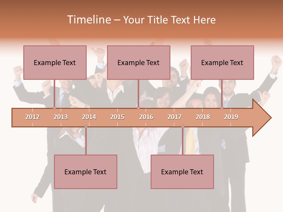 Person Workers Group PowerPoint Template