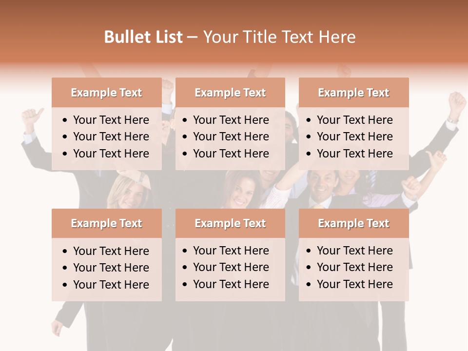 Person Workers Group PowerPoint Template