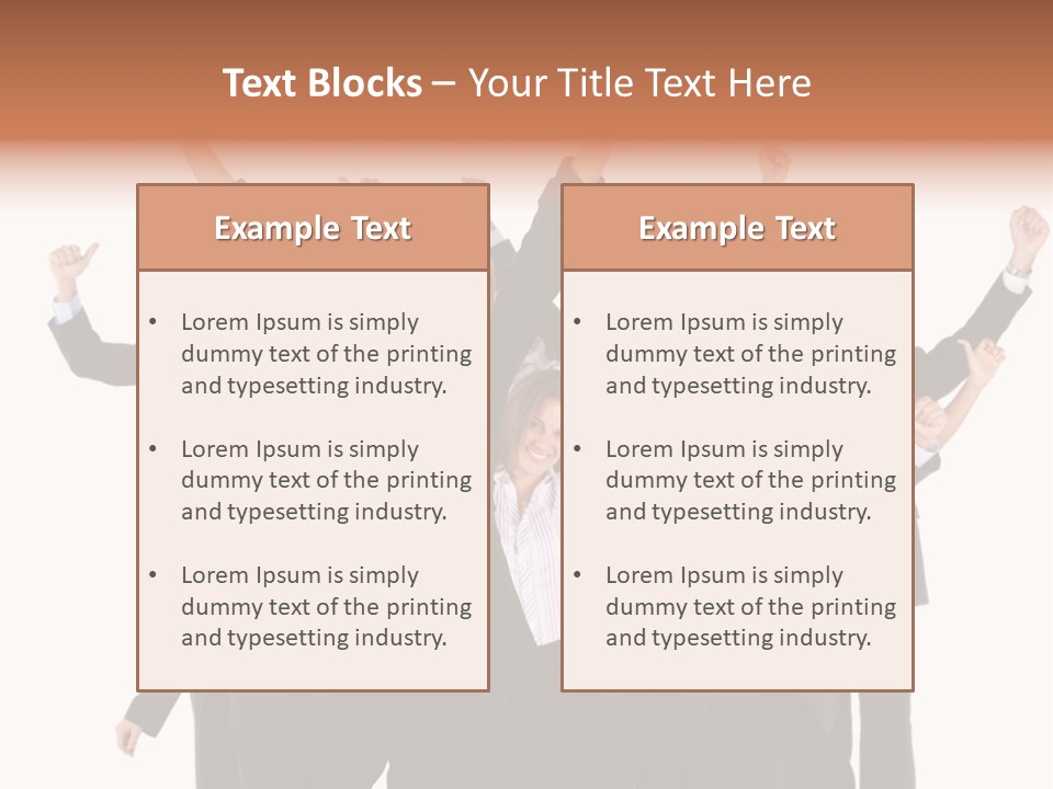 Person Workers Group PowerPoint Template