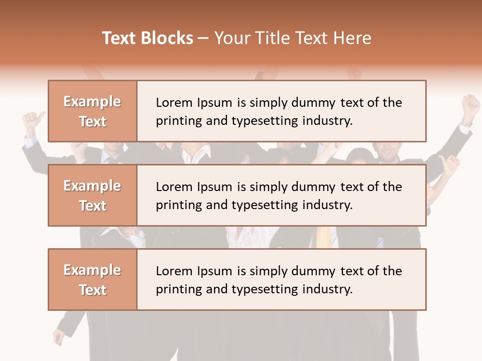 Person Workers Group PowerPoint Template