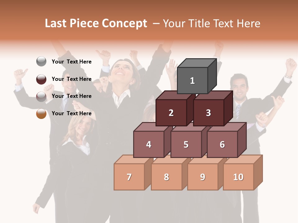 Person Workers Group PowerPoint Template