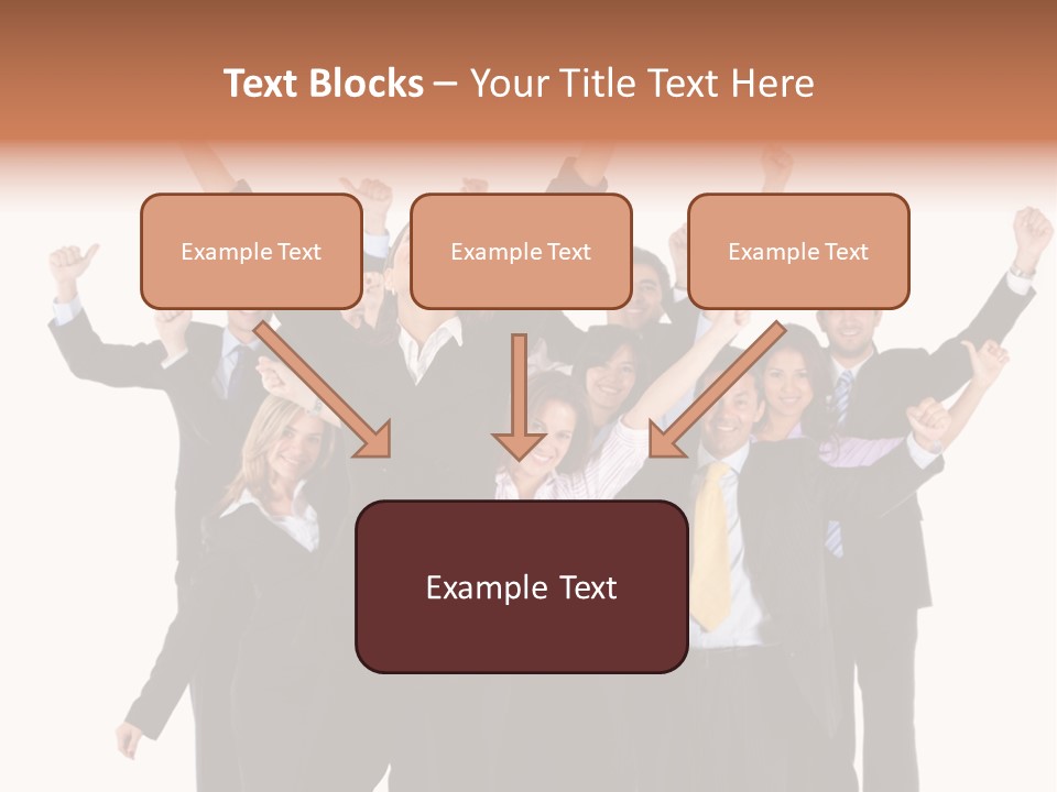 Person Workers Group PowerPoint Template