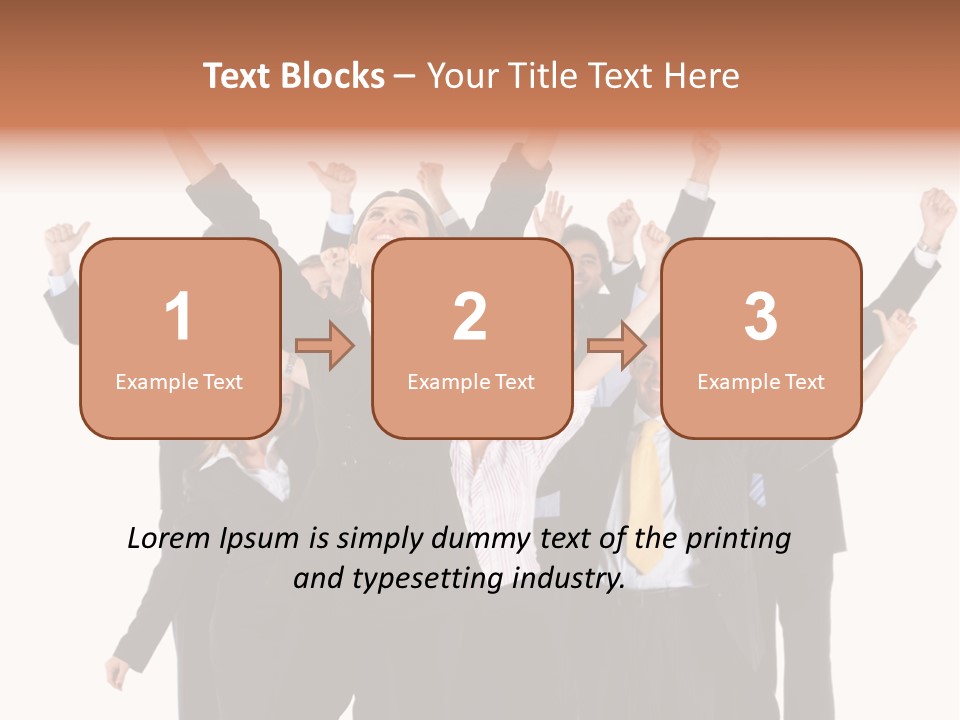 Person Workers Group PowerPoint Template