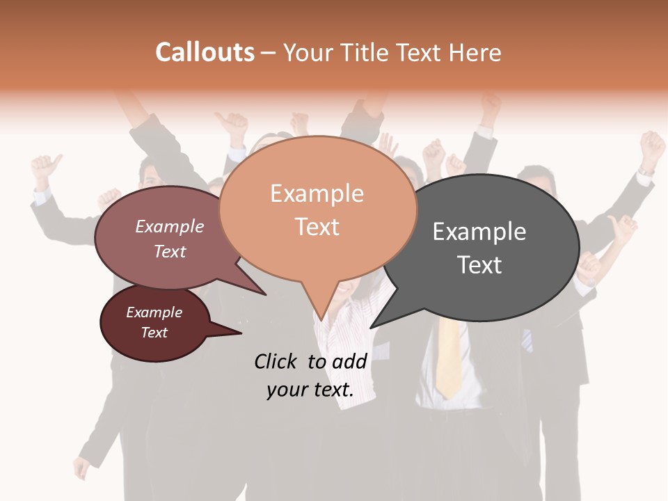 Person Workers Group PowerPoint Template