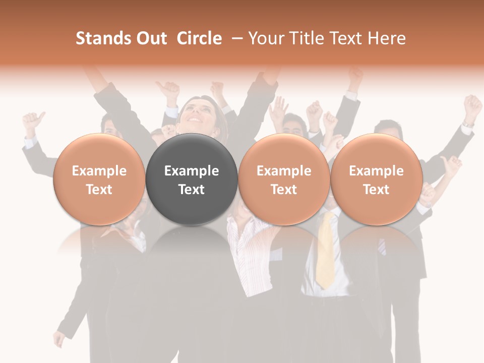 Person Workers Group PowerPoint Template