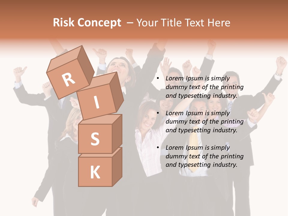 Person Workers Group PowerPoint Template