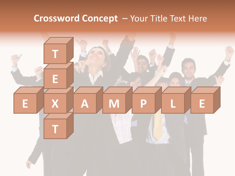 Person Workers Group PowerPoint Template