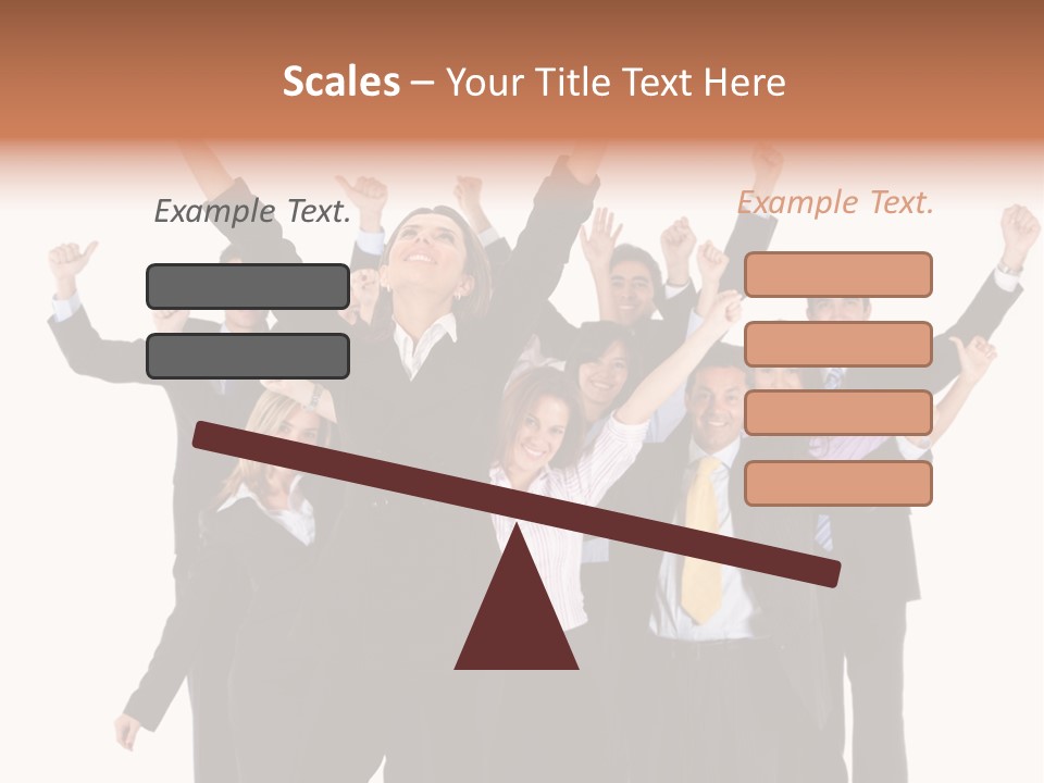 Person Workers Group PowerPoint Template