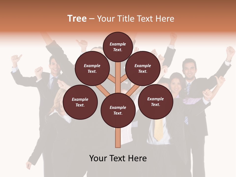 Person Workers Group PowerPoint Template