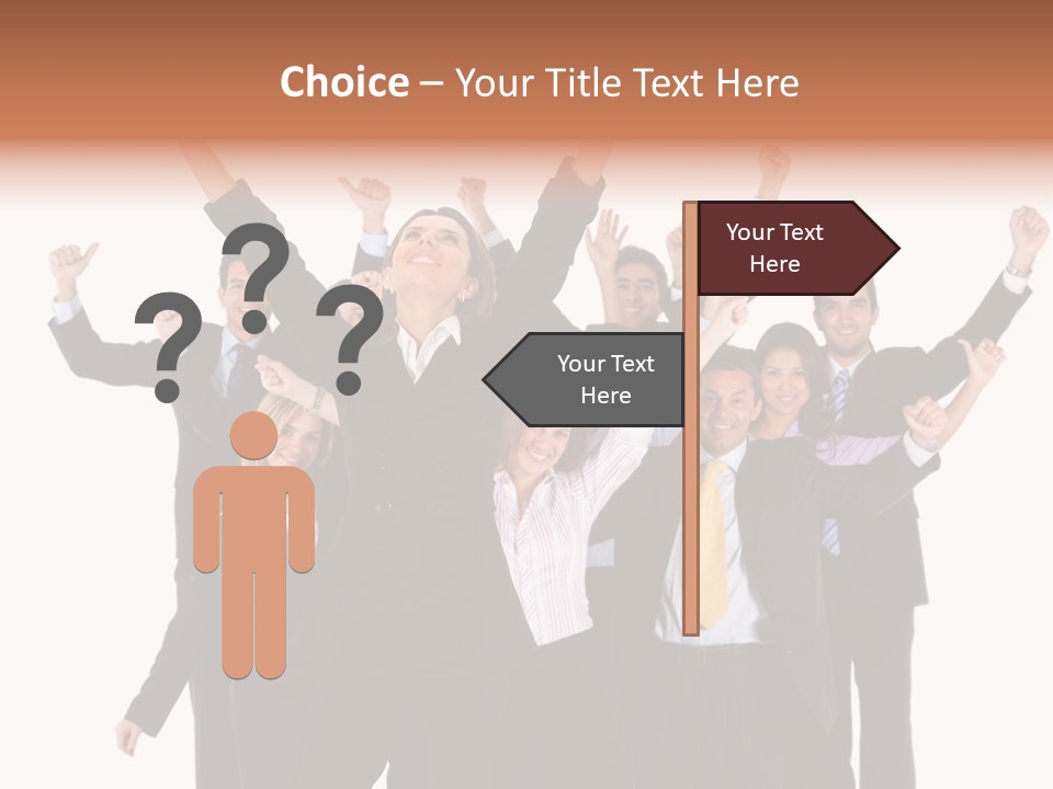 Person Workers Group PowerPoint Template