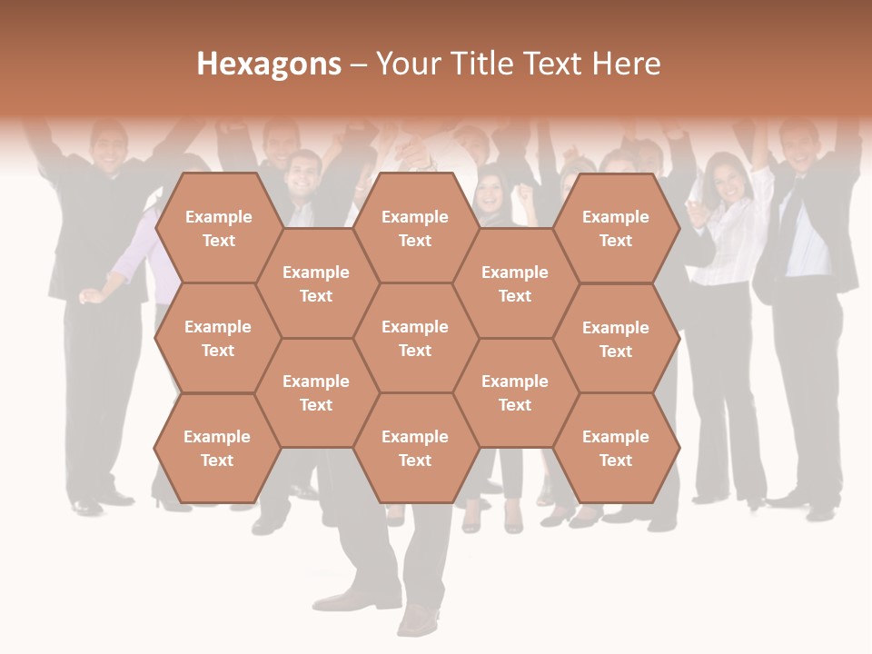 Latin Business Happy PowerPoint Template