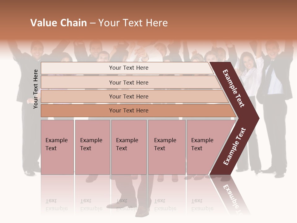 Latin Business Happy PowerPoint Template