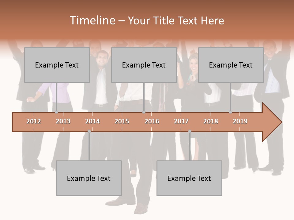 Latin Business Happy PowerPoint Template