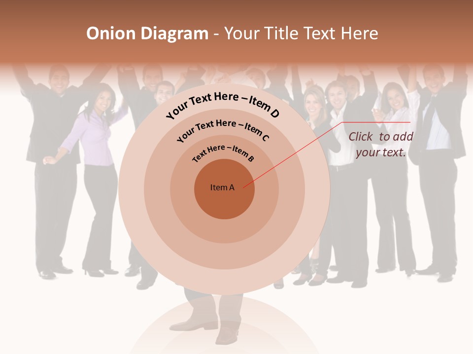 Latin Business Happy PowerPoint Template