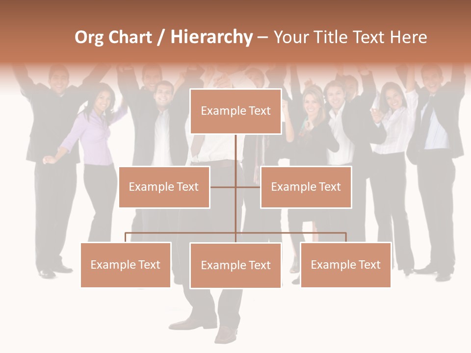 Latin Business Happy PowerPoint Template