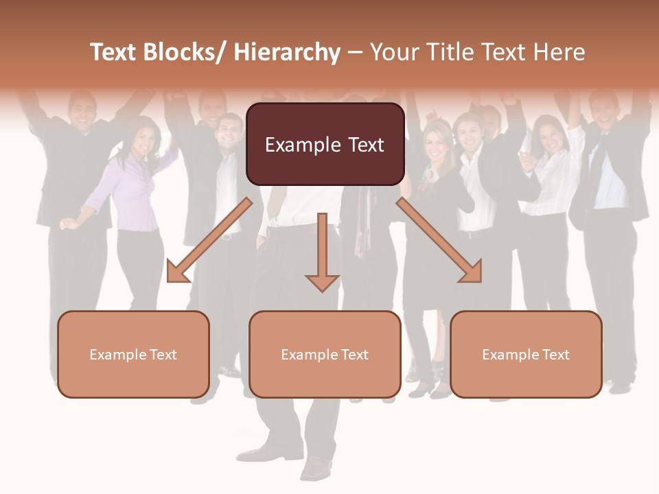 Latin Business Happy PowerPoint Template