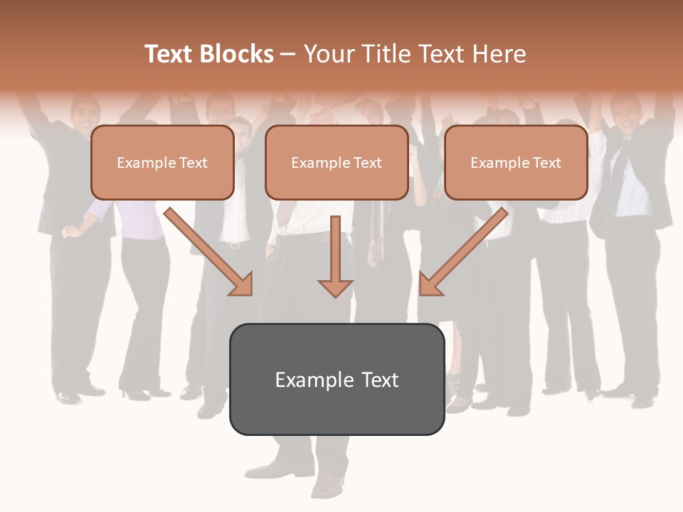 Latin Business Happy PowerPoint Template
