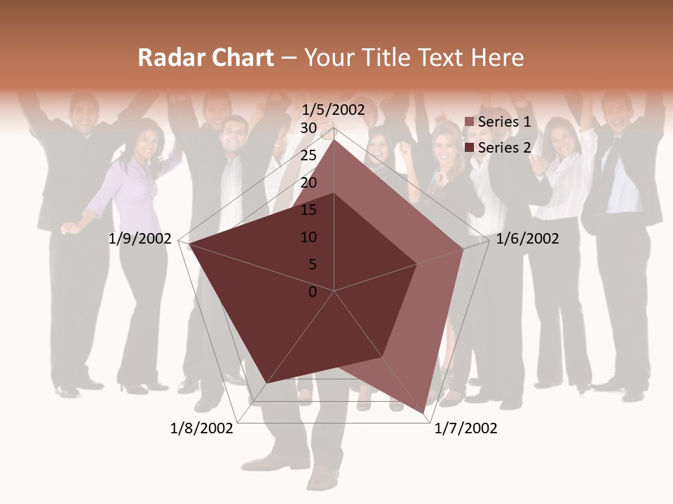 Latin Business Happy PowerPoint Template