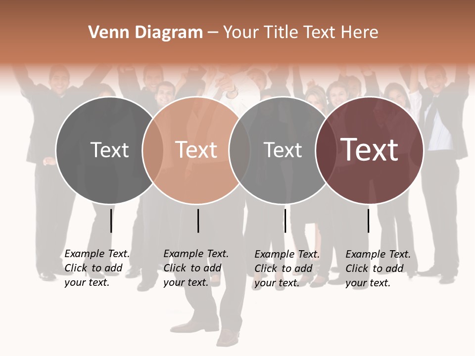 Latin Business Happy PowerPoint Template