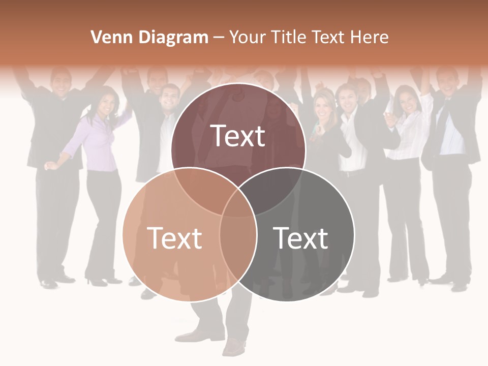 Latin Business Happy PowerPoint Template