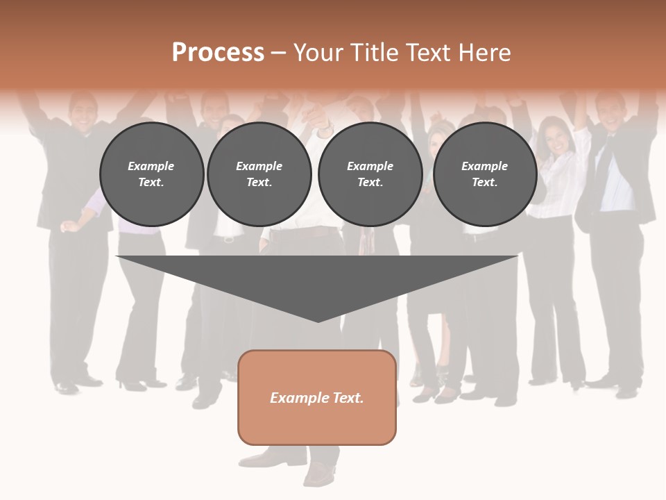 Latin Business Happy PowerPoint Template