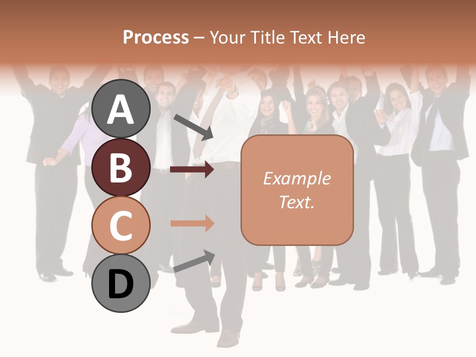 Latin Business Happy PowerPoint Template