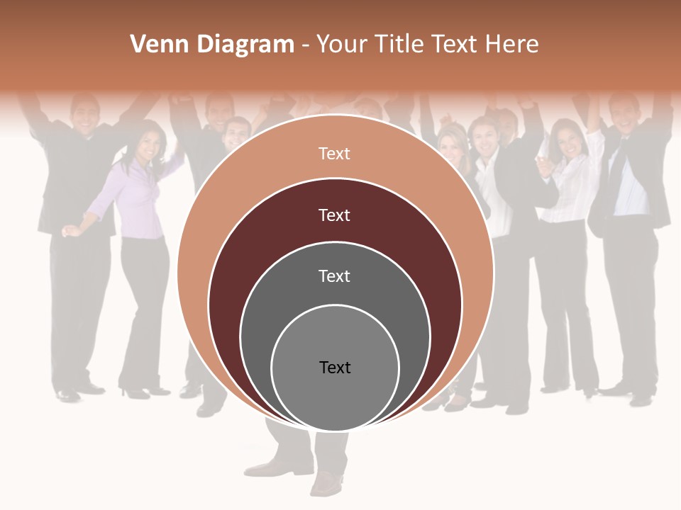 Latin Business Happy PowerPoint Template