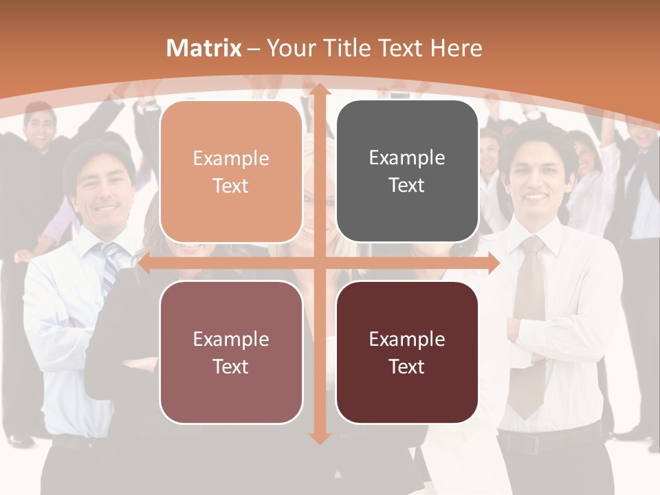 Colleagues Females Confidence PowerPoint Template