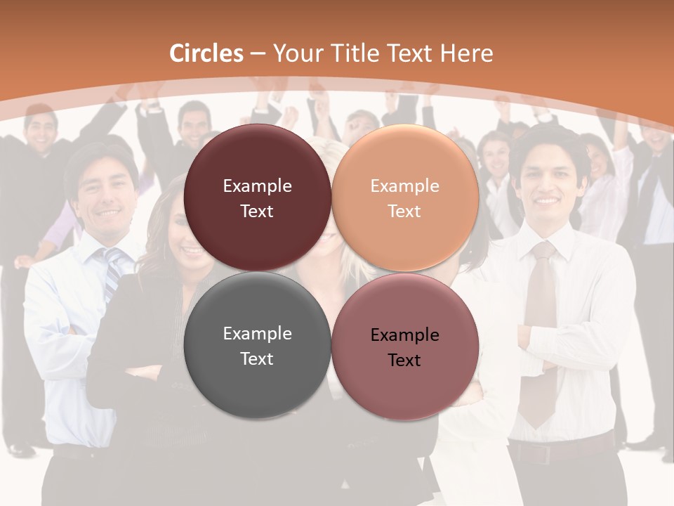 Colleagues Females Confidence PowerPoint Template