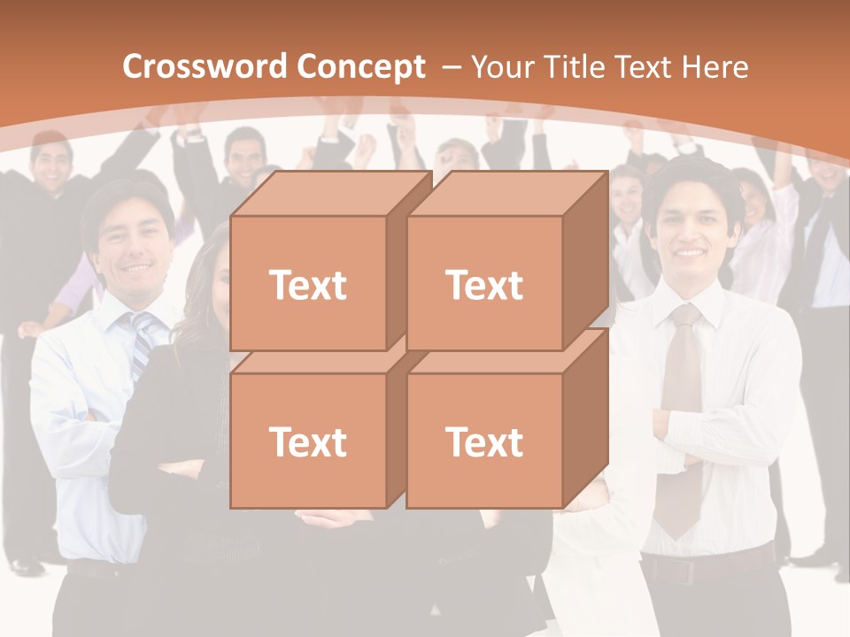 Colleagues Females Confidence PowerPoint Template