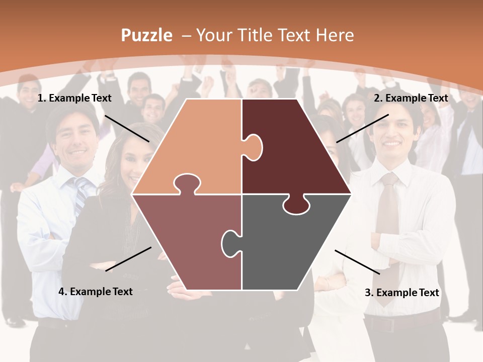 Colleagues Females Confidence PowerPoint Template