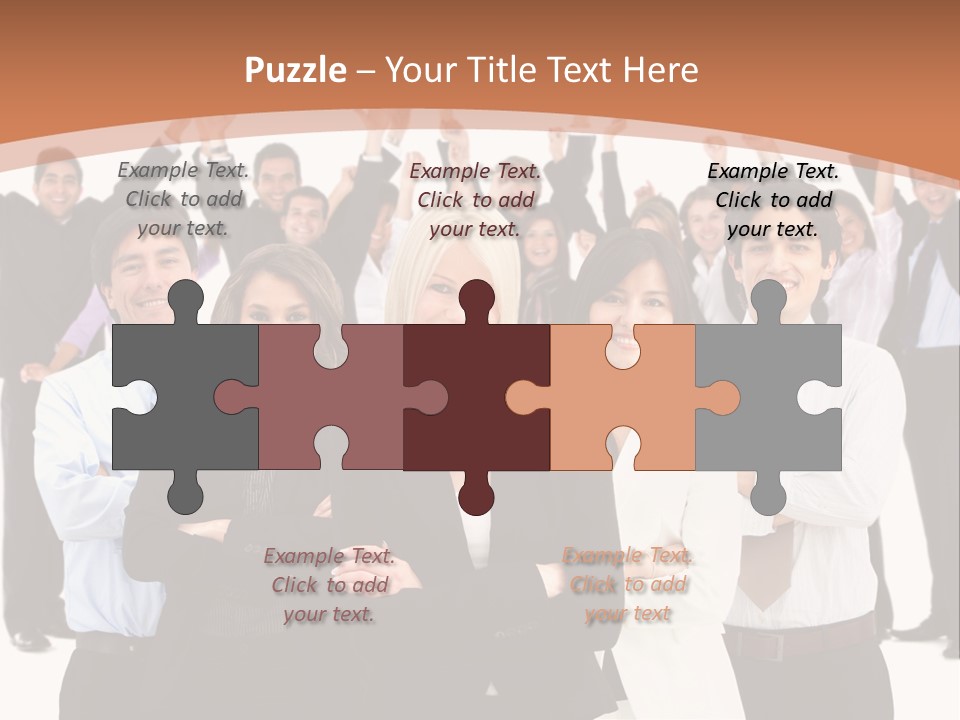 Colleagues Females Confidence PowerPoint Template