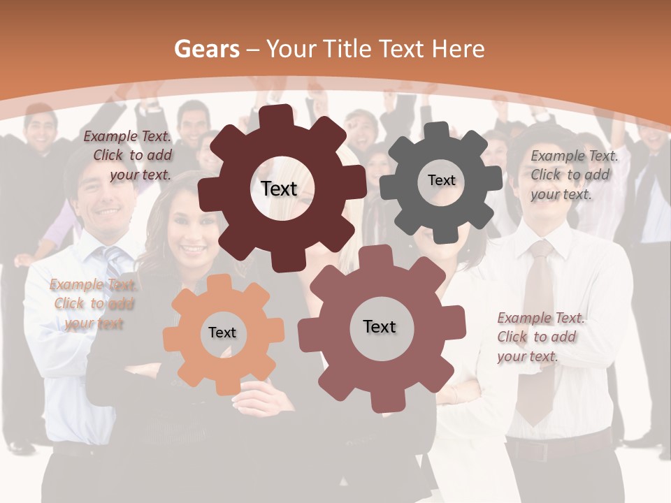 Colleagues Females Confidence PowerPoint Template