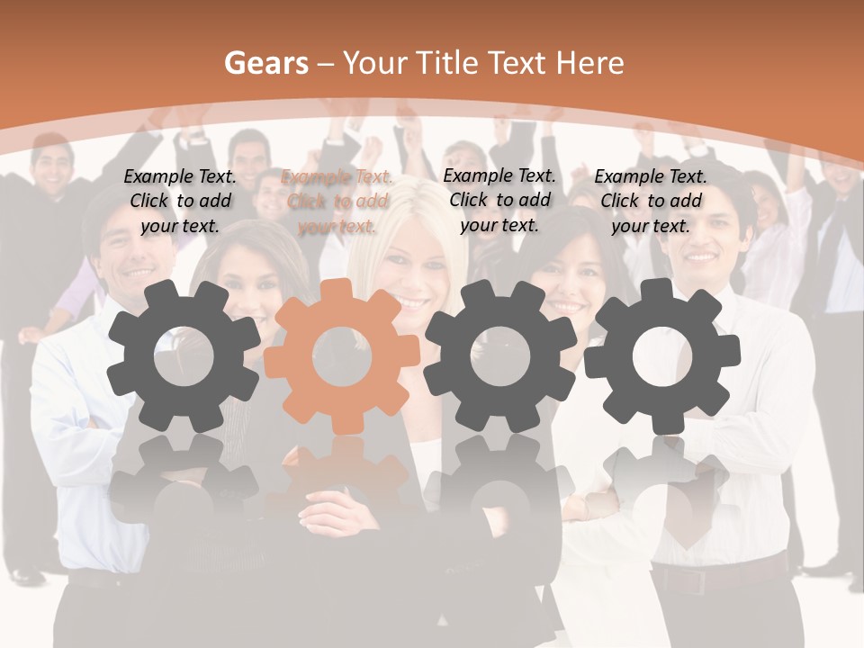 Colleagues Females Confidence PowerPoint Template