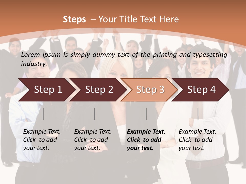 Colleagues Females Confidence PowerPoint Template