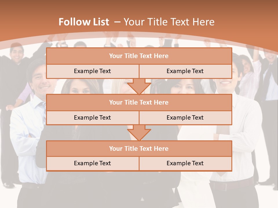 Colleagues Females Confidence PowerPoint Template