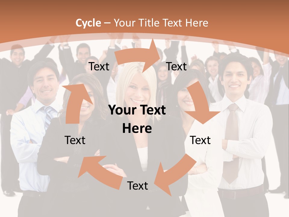 Colleagues Females Confidence PowerPoint Template