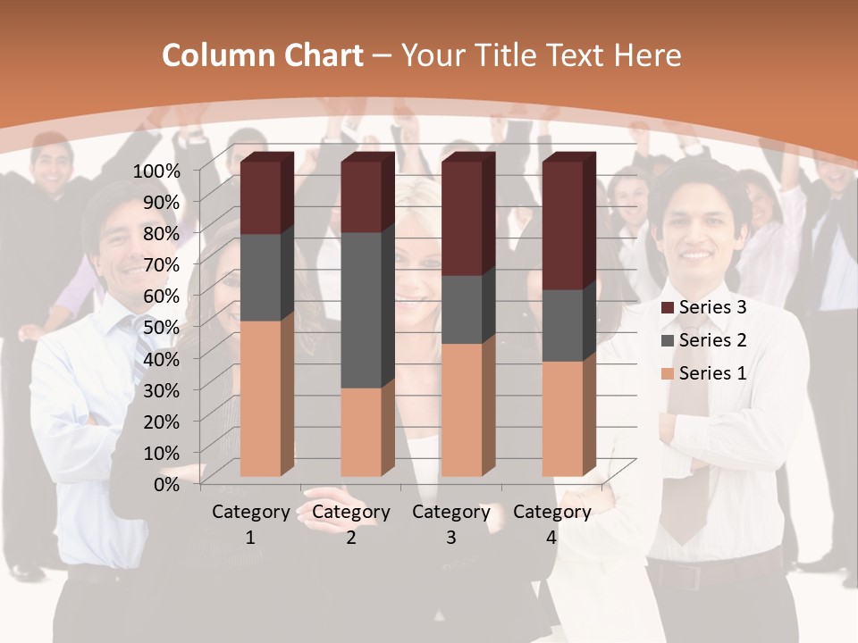 Colleagues Females Confidence PowerPoint Template
