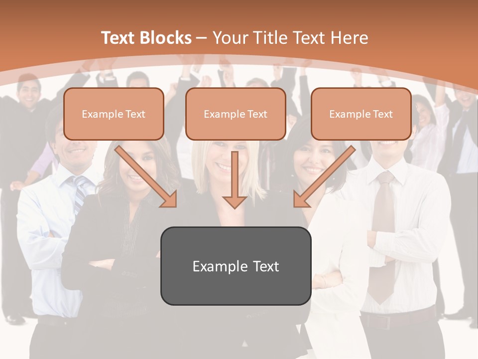 Colleagues Females Confidence PowerPoint Template
