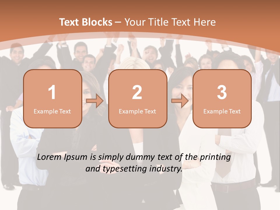 Colleagues Females Confidence PowerPoint Template