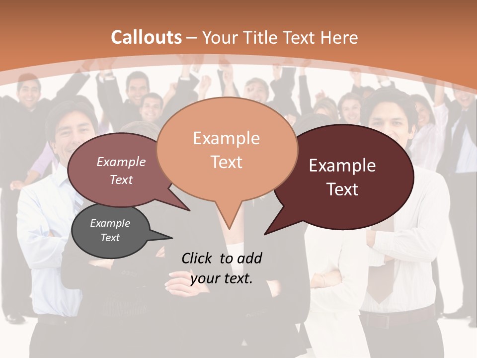 Colleagues Females Confidence PowerPoint Template